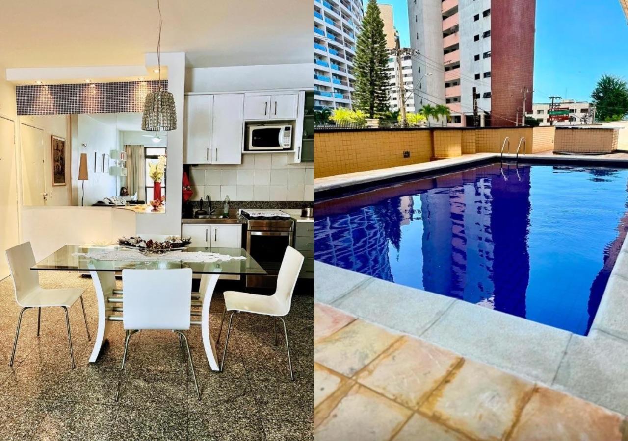 Apartamento A 300M Beira Mar-Meireles! Servico Diario E Wi-Fi 650Mb! 포르탈레자 외부 사진